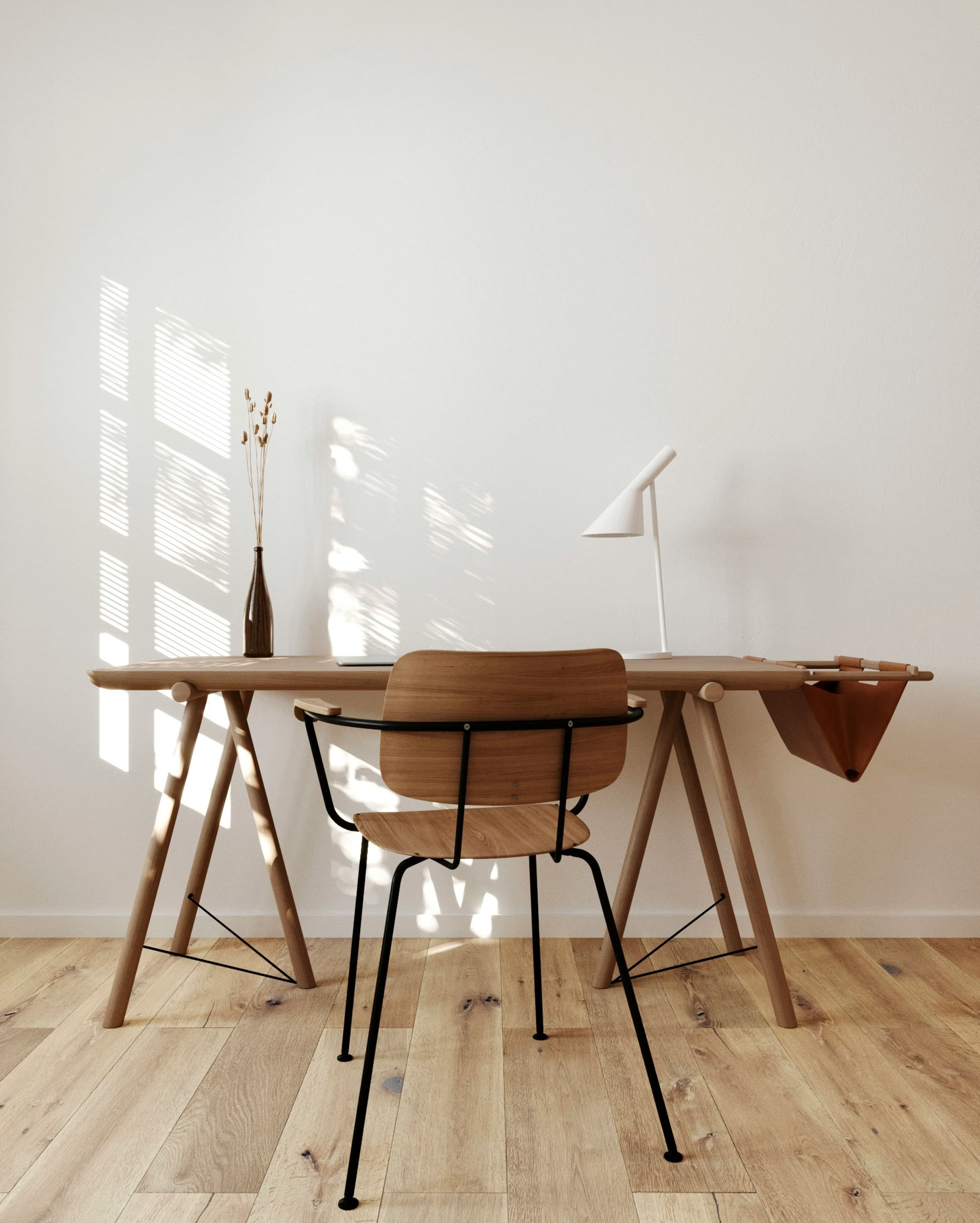 Trestle Writing Desk