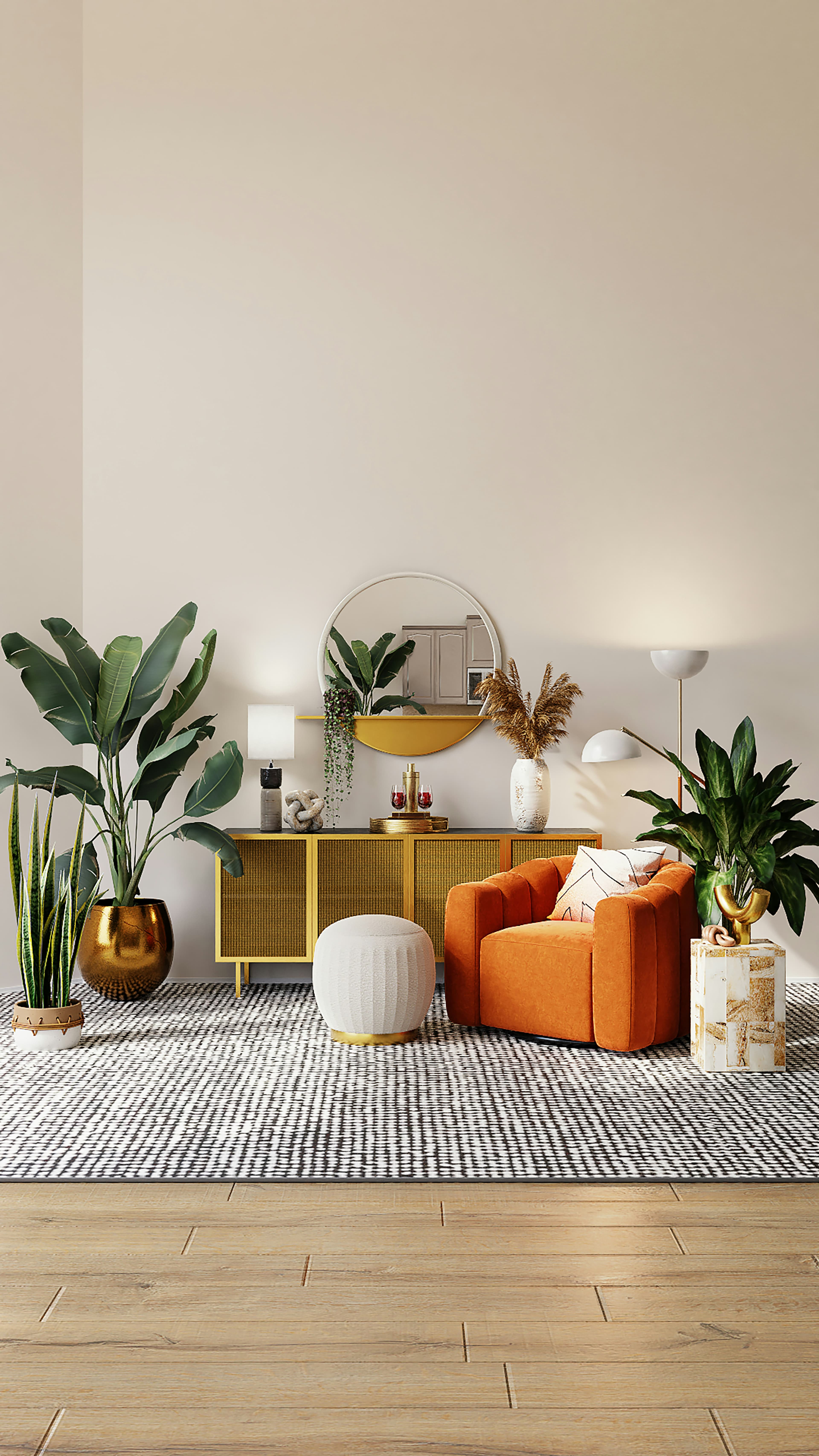 Amber Channel Armchair